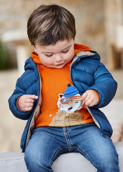 Mayoral Erkek Bebek Turuncu Sweatshirt