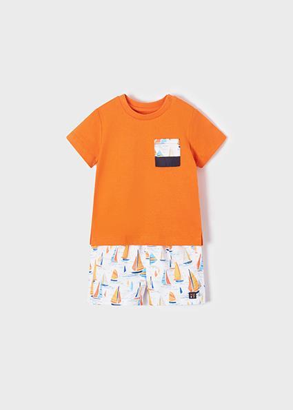 Mayoral Erkek Bebek Yeşil Set-Mayo Ve Tshirt 