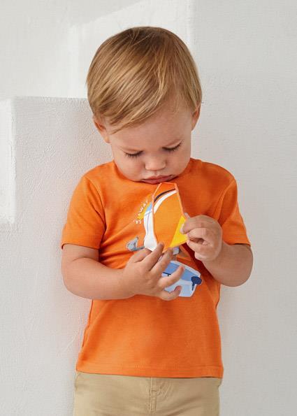 Mayoral Erkek Bebek Yeşil Tshirt-Kısa Kol 