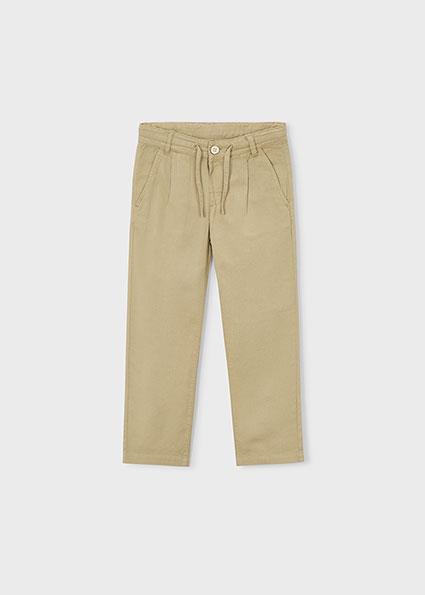 Mayoral Erkek Çocuk Bej Keten Pantolon - 03576