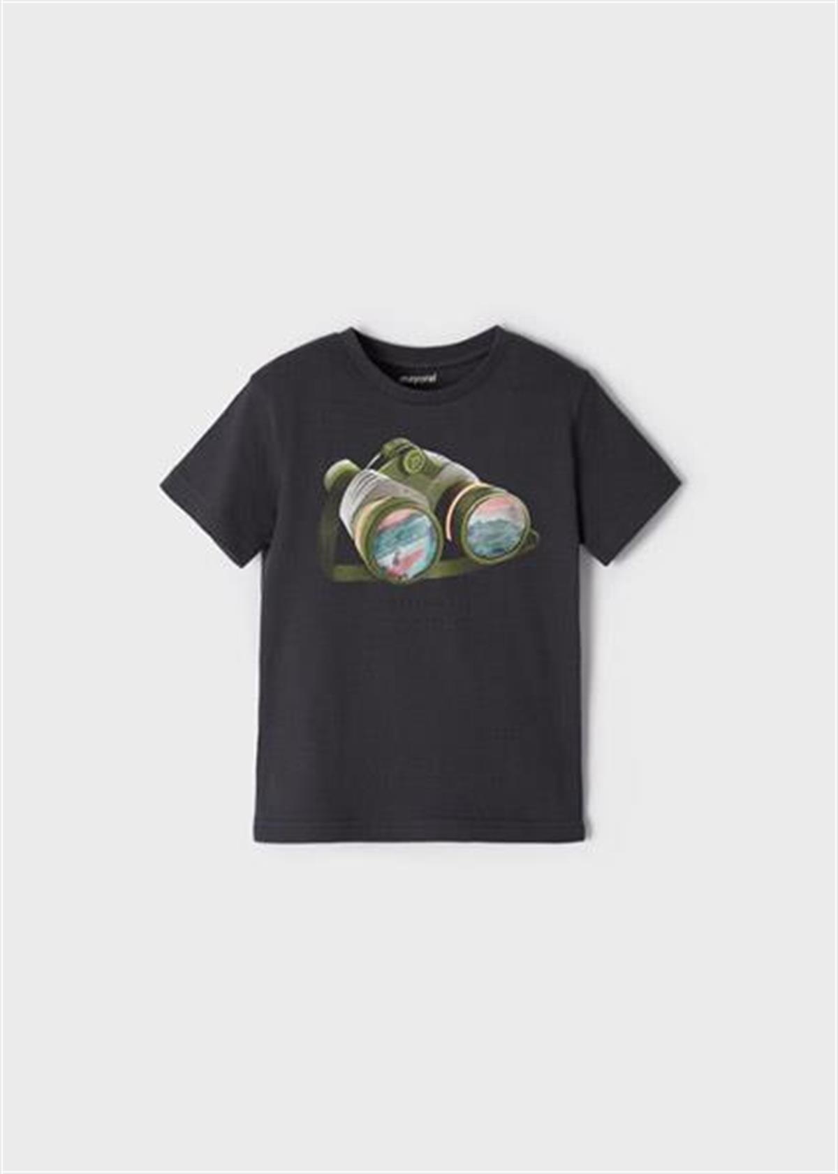 Mayoral Erkek Çocuk Gri Tshirt Kısakol 