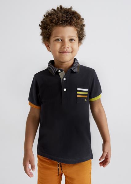 Mayoral Erkek Çocuk Gri Tshirt-Polo-Kısa Kol 