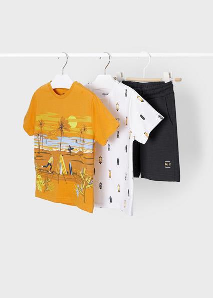 Mayoral Erkek Çocuk Turuncu Takım Tshirt