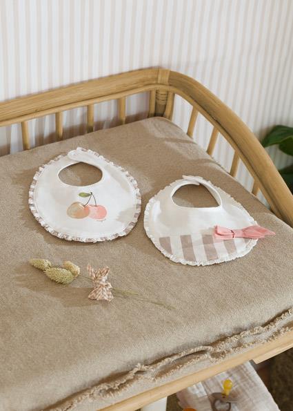 Mayoral Kız Bebek Kahverengi Set-2 Önlüklü 