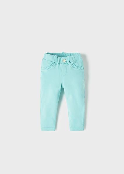 Mayoral Kız Bebek Mavi Basic Örme Pantalon 