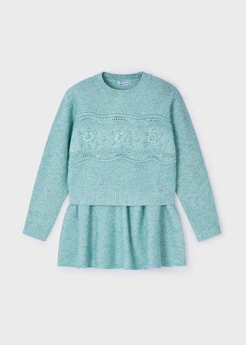 Mayoral Kız Çocuk Triko Kazak Etek Takım 04935