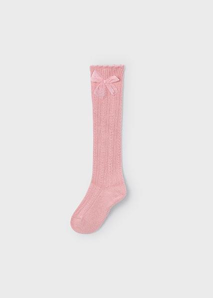 Mayoral Pembe Kız Çocuk Uzun Çorap 10055