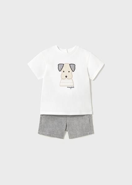 Mayoral Yazlık Erkek Bebek T-shirt Şort 2'li Set 