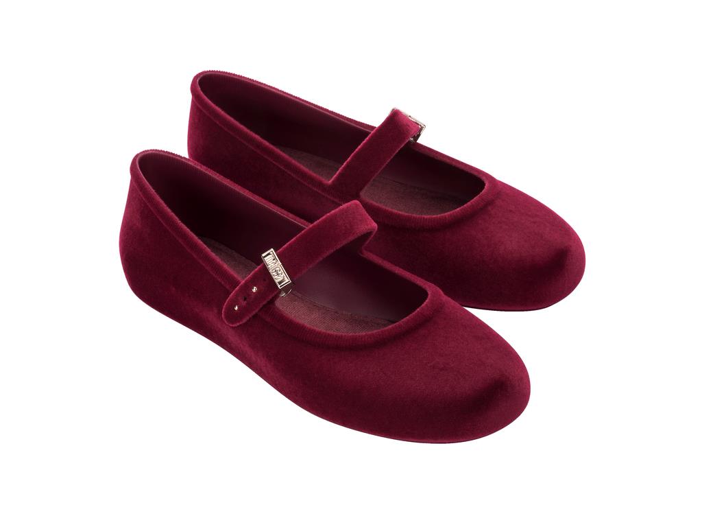 Melissa Soft Ballerina Velvet II Ad Kız Çocuk Ayakkabı