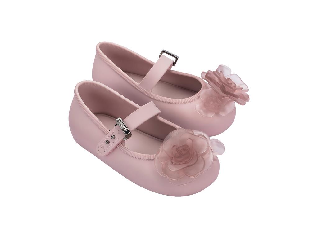 Mini Melissa Soft Ballerina Petals BB Kız Çocuk Babet Pembe 37823