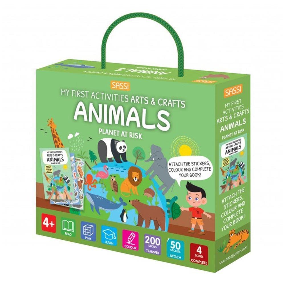 My First Activities Arts And Crafts - Animals