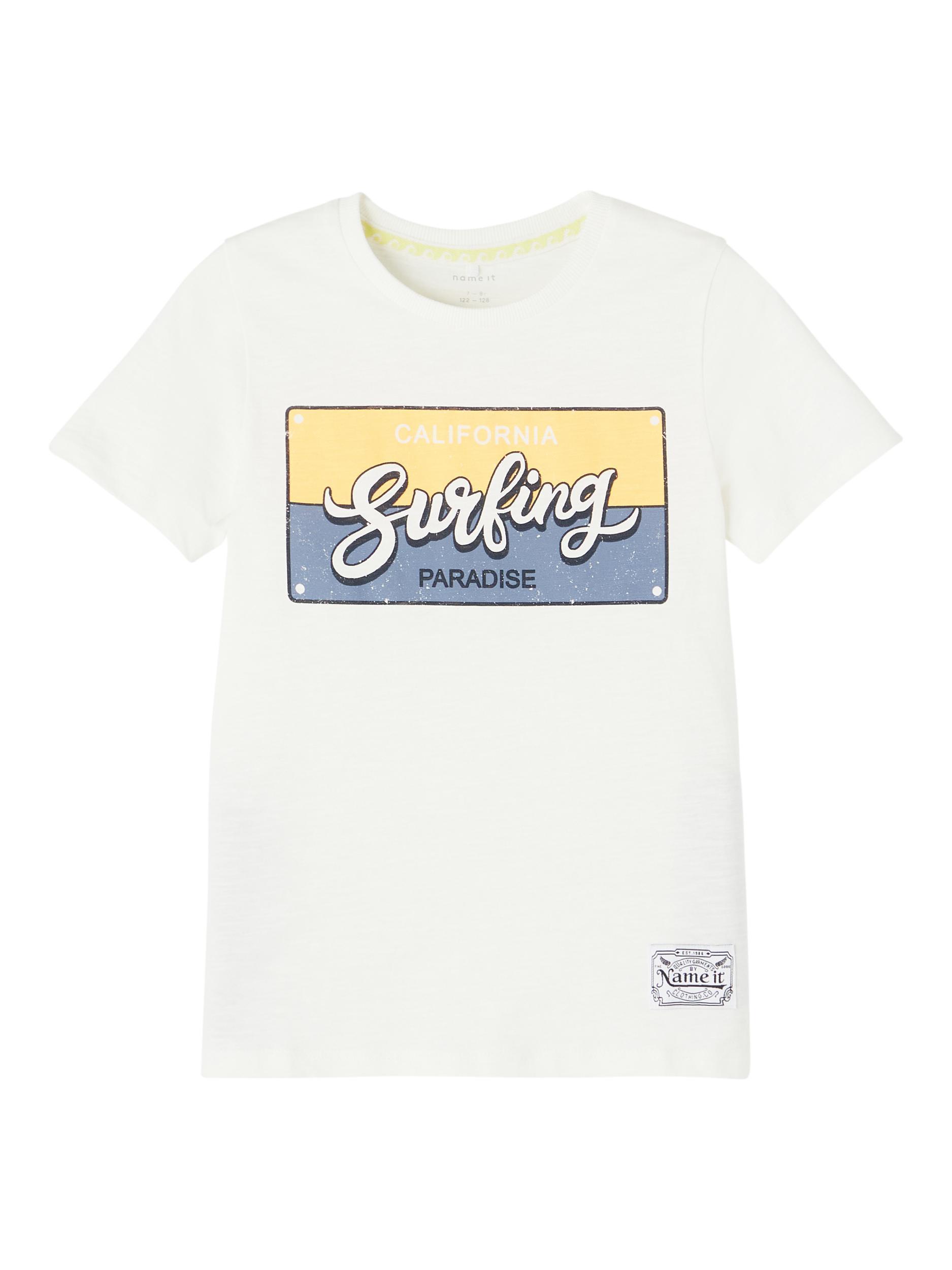 Name it Erkek Çocuk Beyaz Tshirt