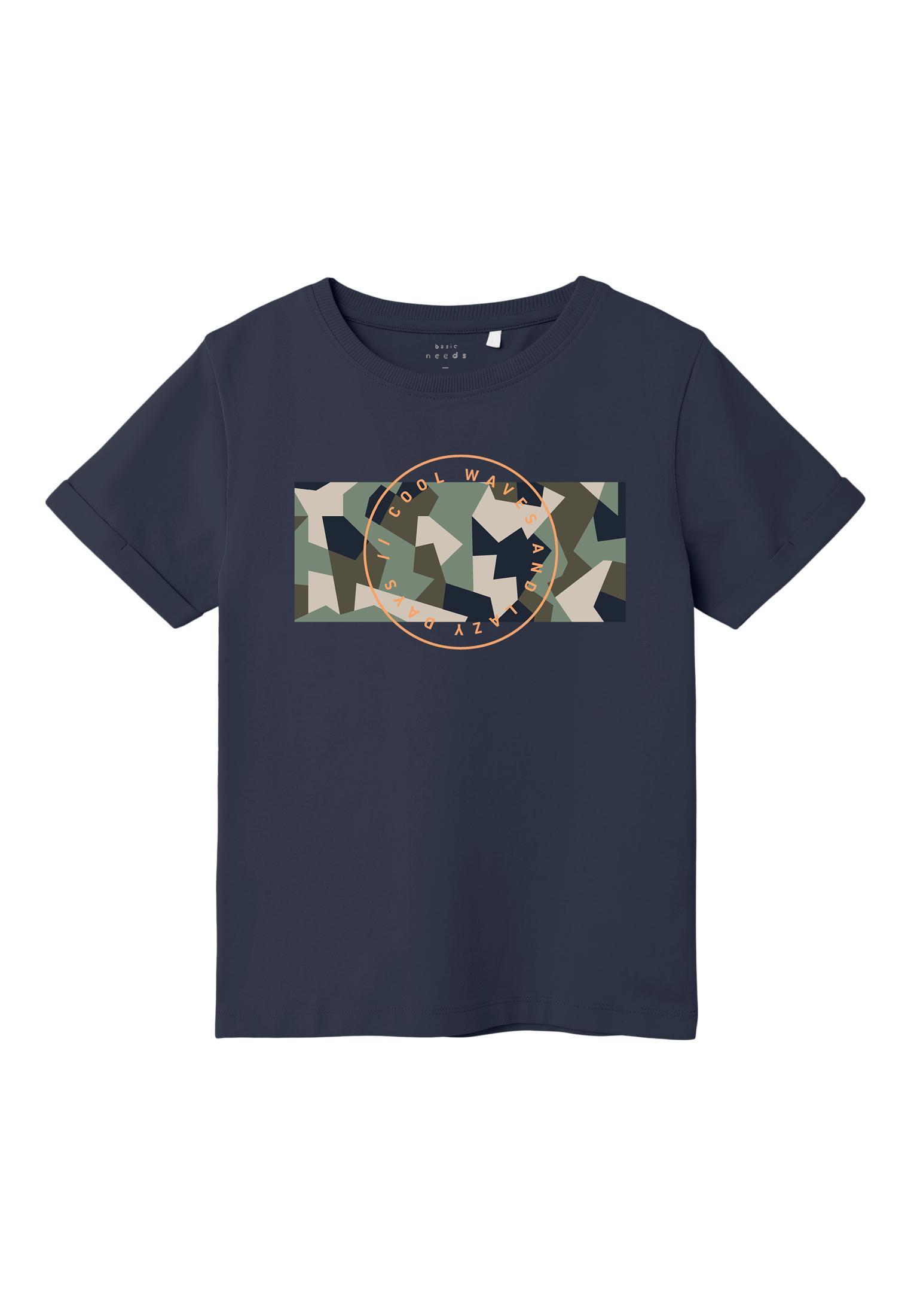 Name ıt Erkek Çocuk Lacivert T-shirt