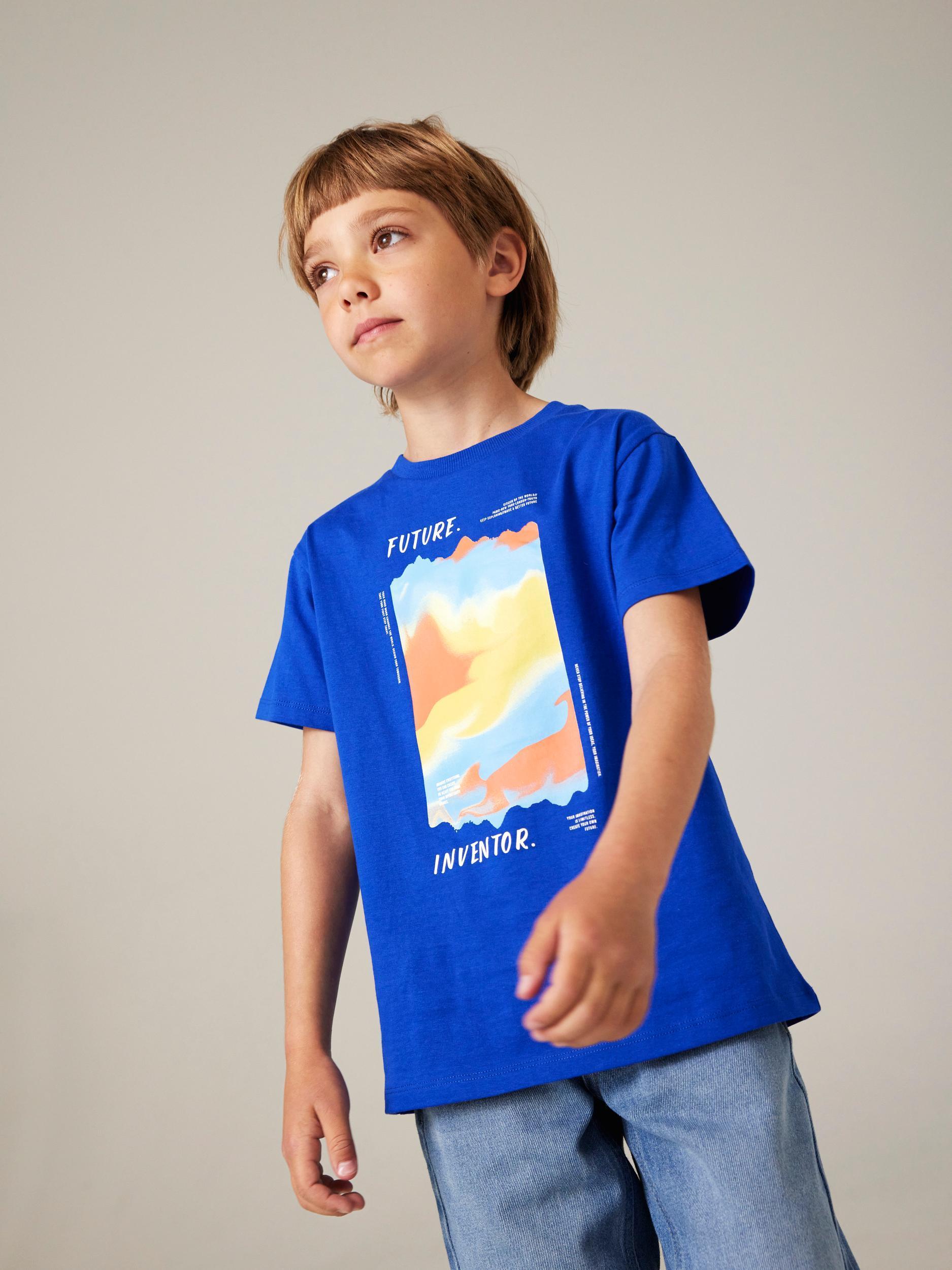 Name it Erkek Cocuk Mavi T shirt 13214602