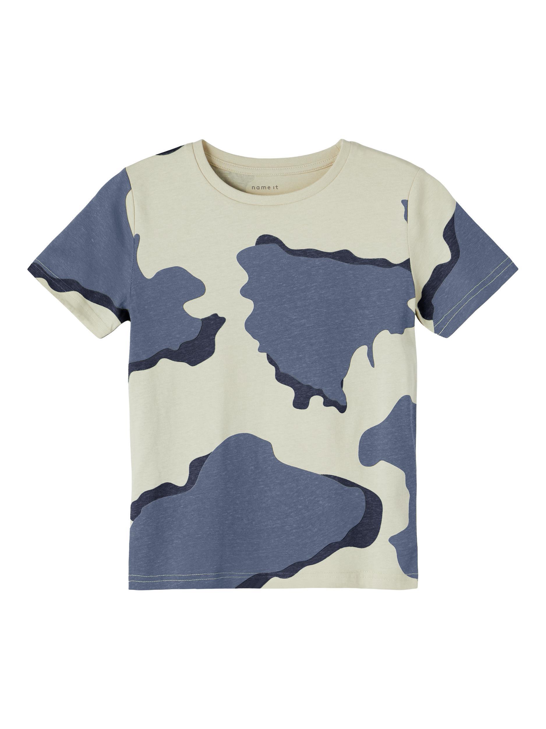 Name ıt Erkek Çocuk Mavi Tshirt