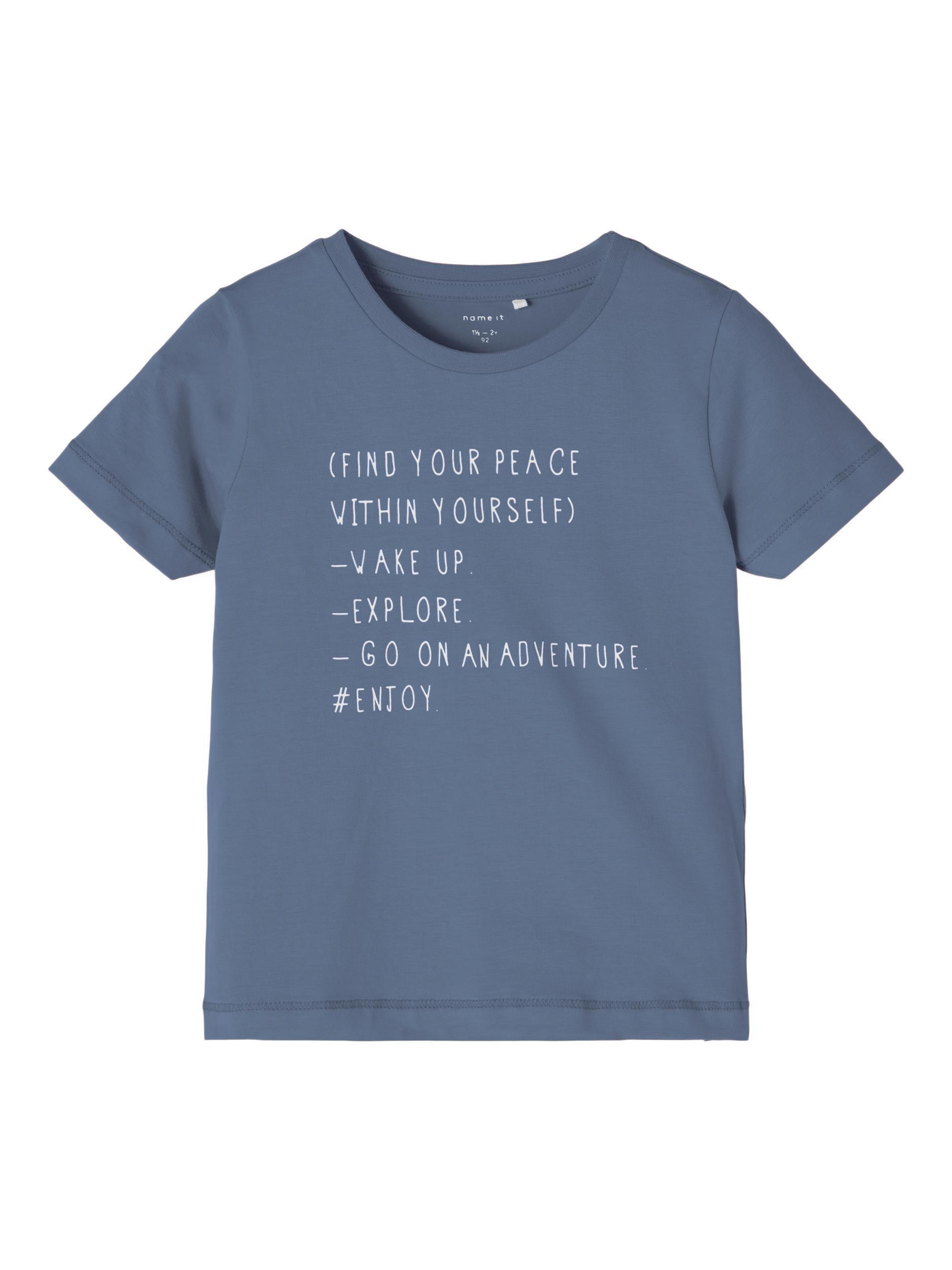 Name it Erkek Çocuk Mavi Tshirt