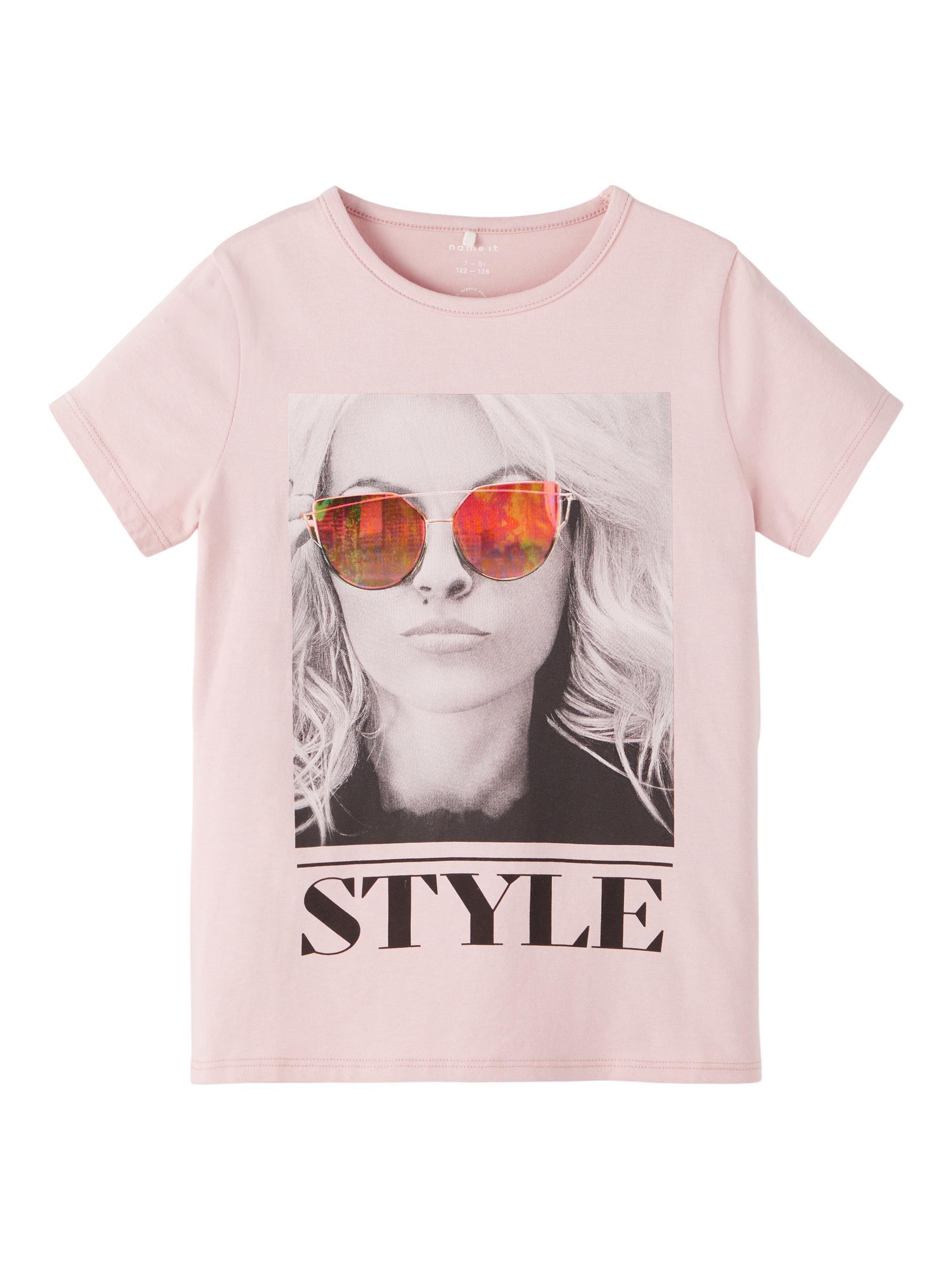 Name it Kız Çocuk Açık Pembe Tshirt