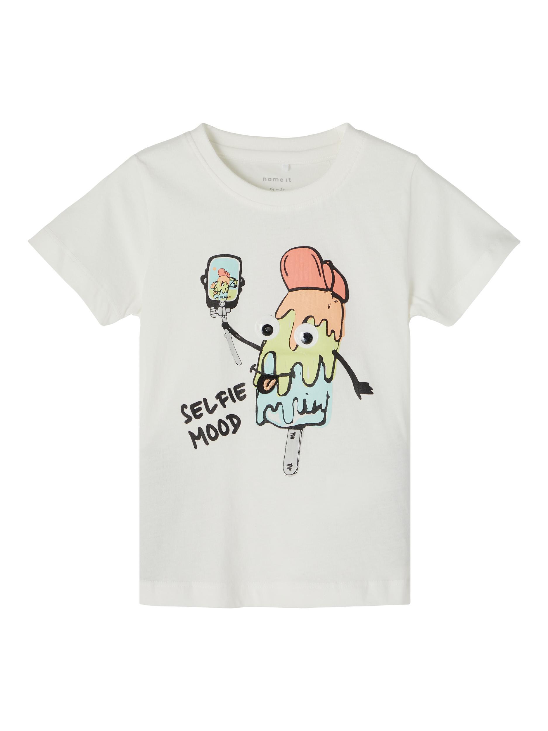 Name ıt Kız Çocuk Beyaz T-shirt