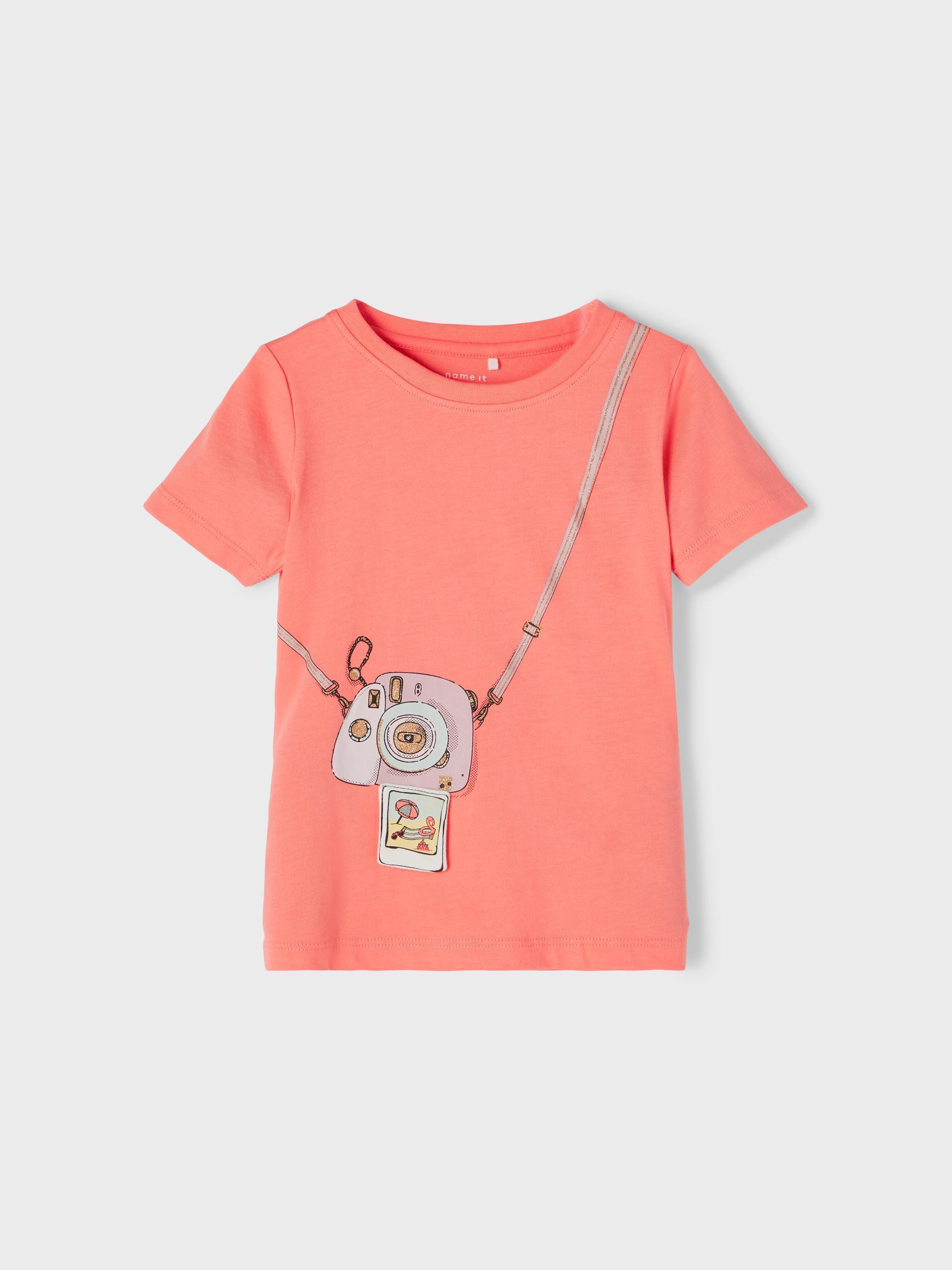 Name ıt Kız Çocuk Turuncu Tshirt