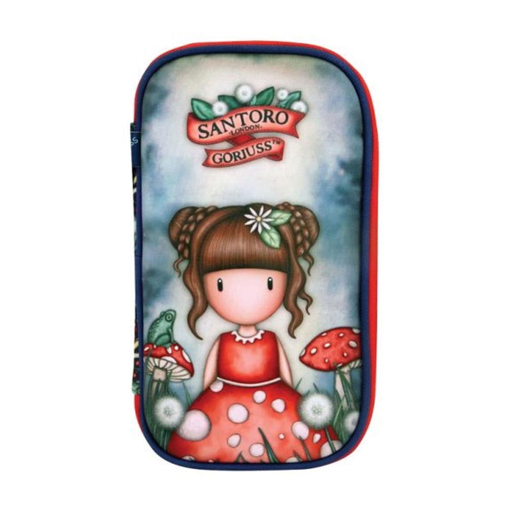 Santoro Gorjuss Little Mushroom Oval İçi Dolu Kalem Çantası 1046GJ23