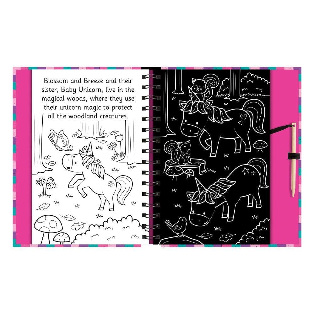 Scratch And Draw - Unicorns