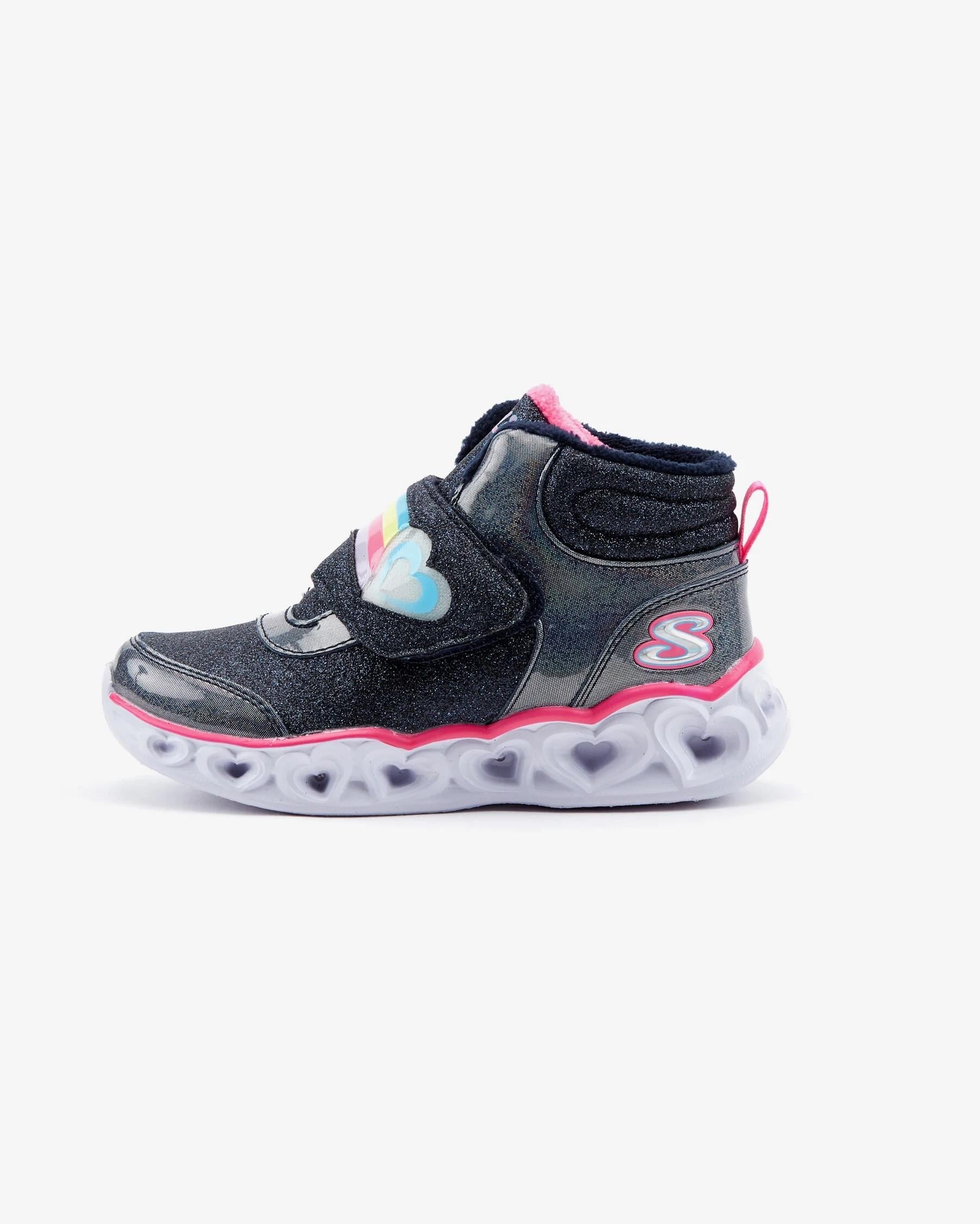 Skechers Heart Lights Brilliant Rainbow Kız Çocuk Işıklı Bot