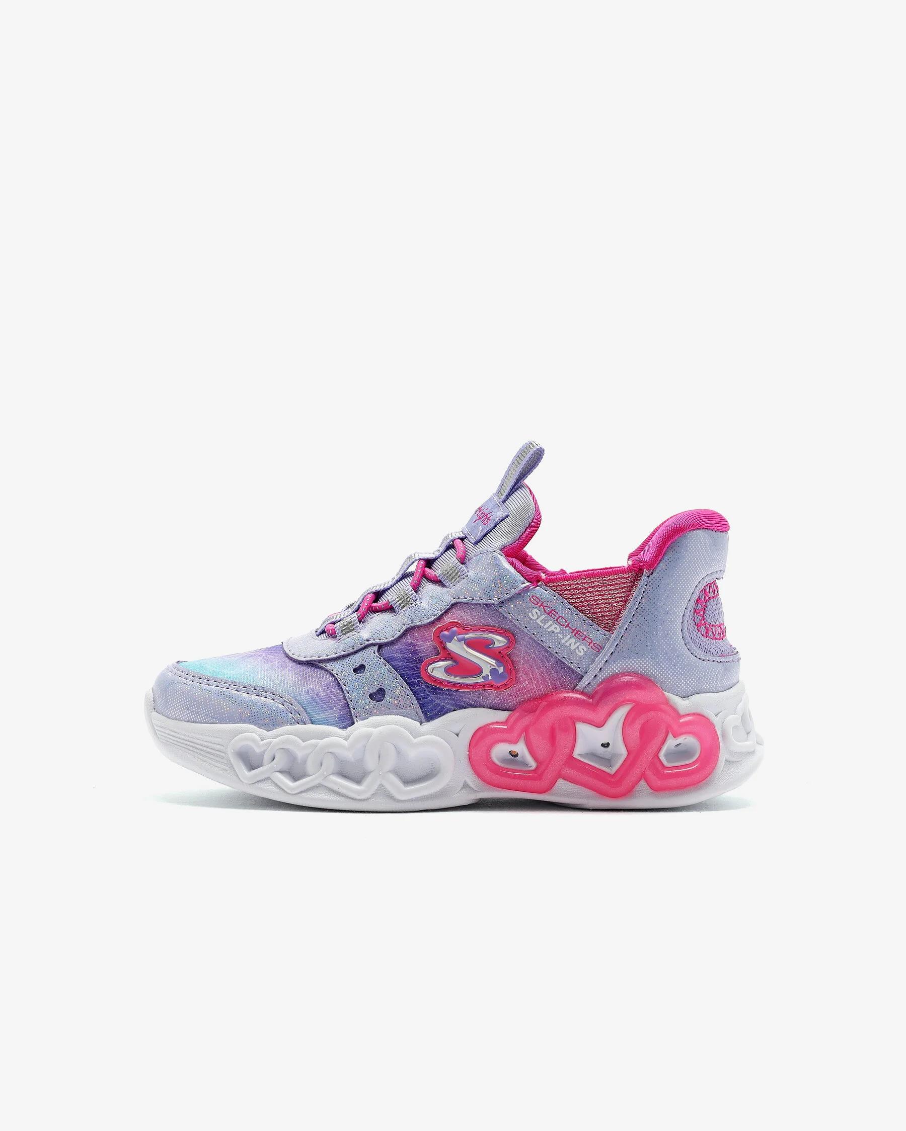 Skechers Kız Çocuk Mor Işıklı Spor Ayakkabı