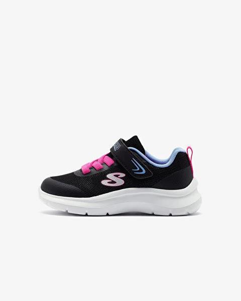Skechers Kız Çocuk Siyah Spor Ayakkabı Skech Fast 303168N BKMT