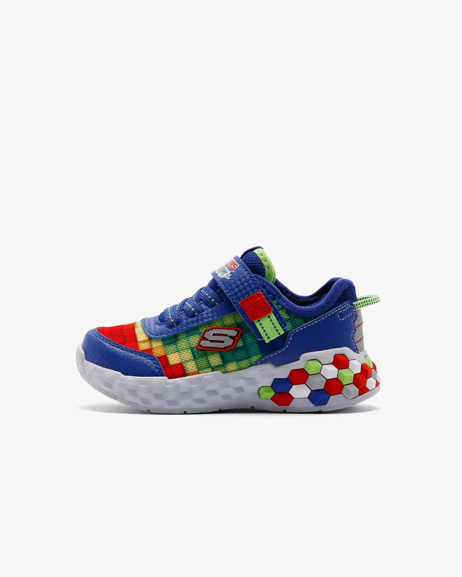 Skechers Lil Mega Craft 2.0 Mavi Erkek Çocuk Spor Ayakkabı