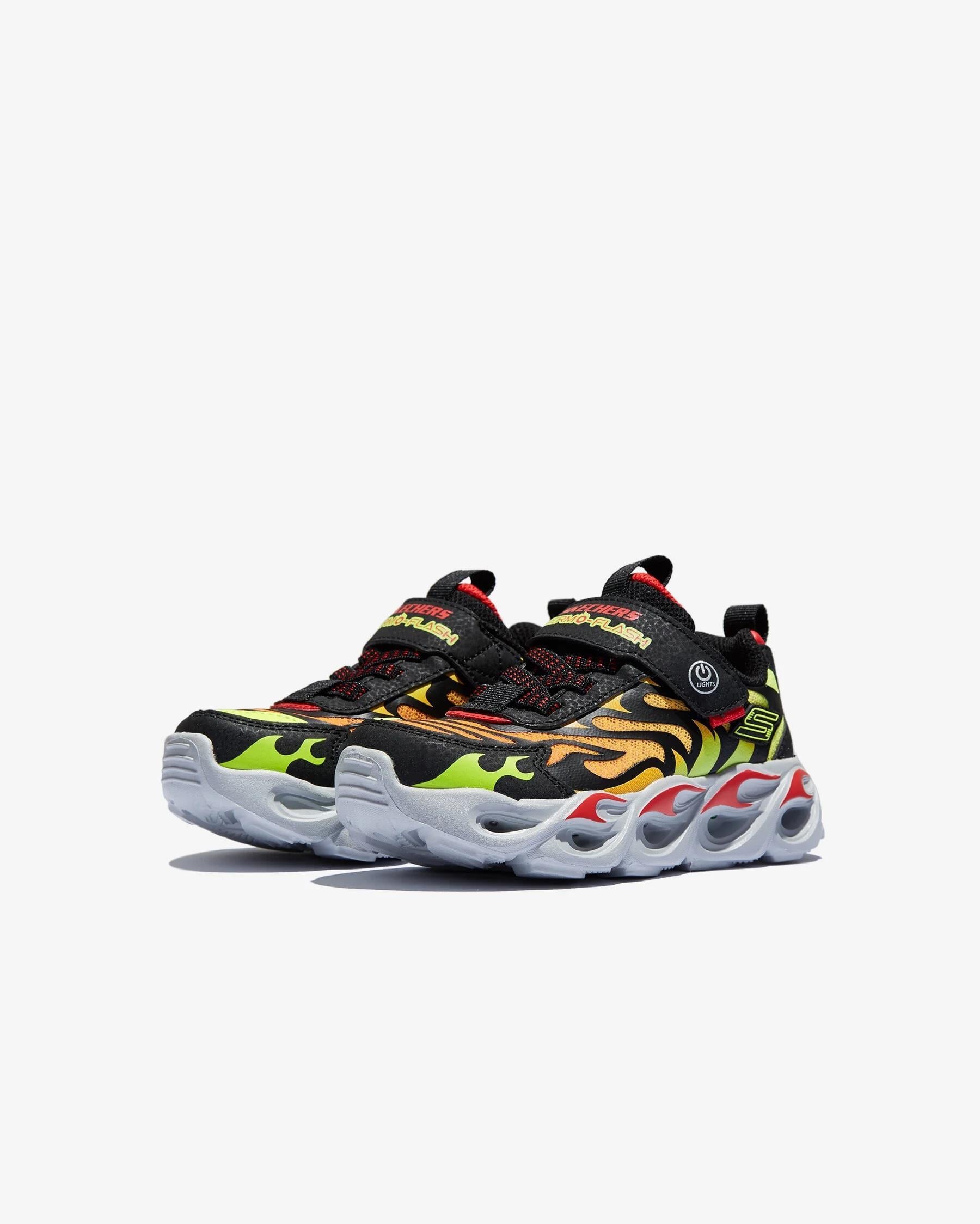 Skechers ThermoFlash Işıklı Erkek Çocuk Siyah Spor Ayakkabı
