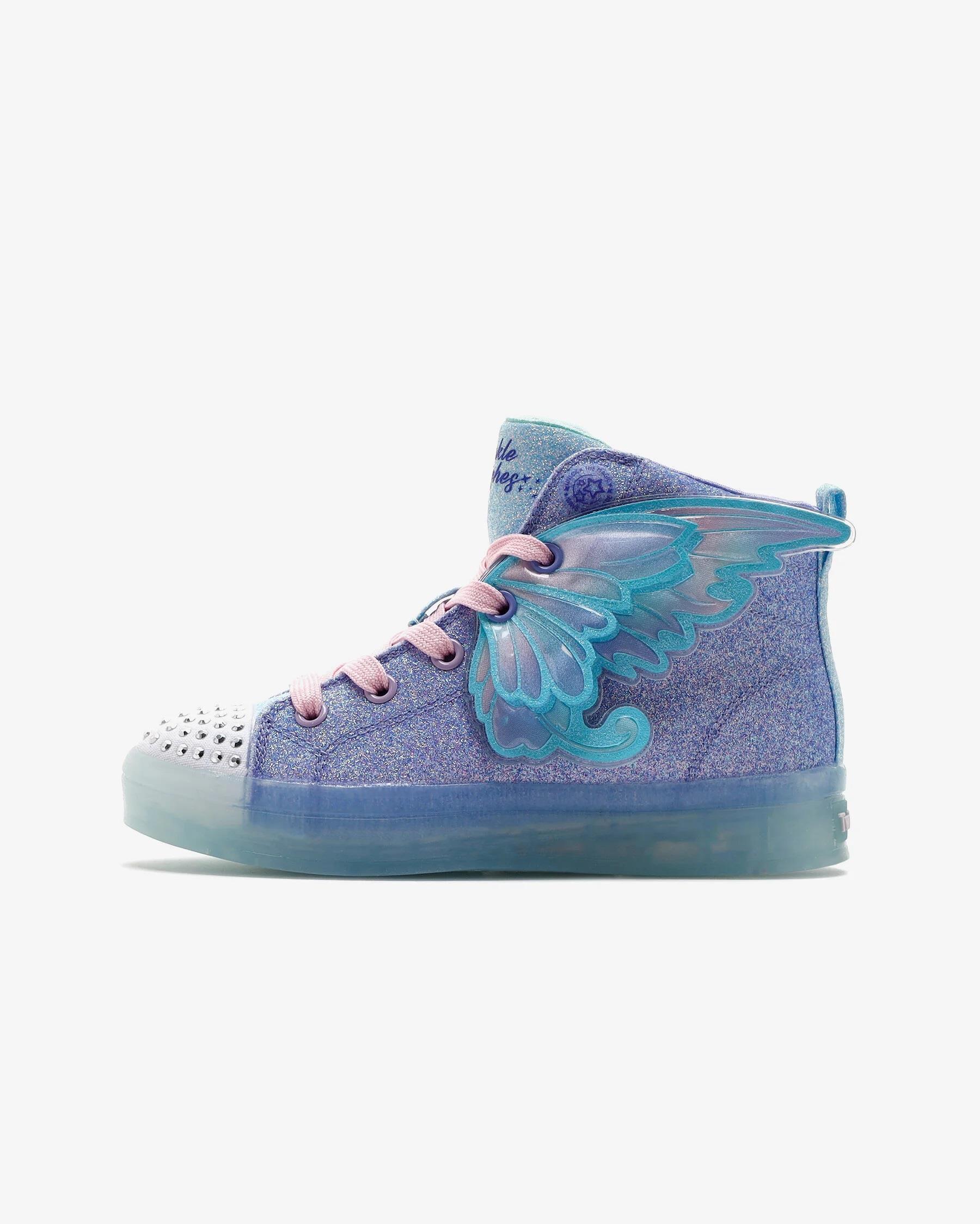 すず 様 twins light blue Skechers Twi-Lites 2.0 Twinkle Wishes Mavi Kız Çocuk Işıklı Spor