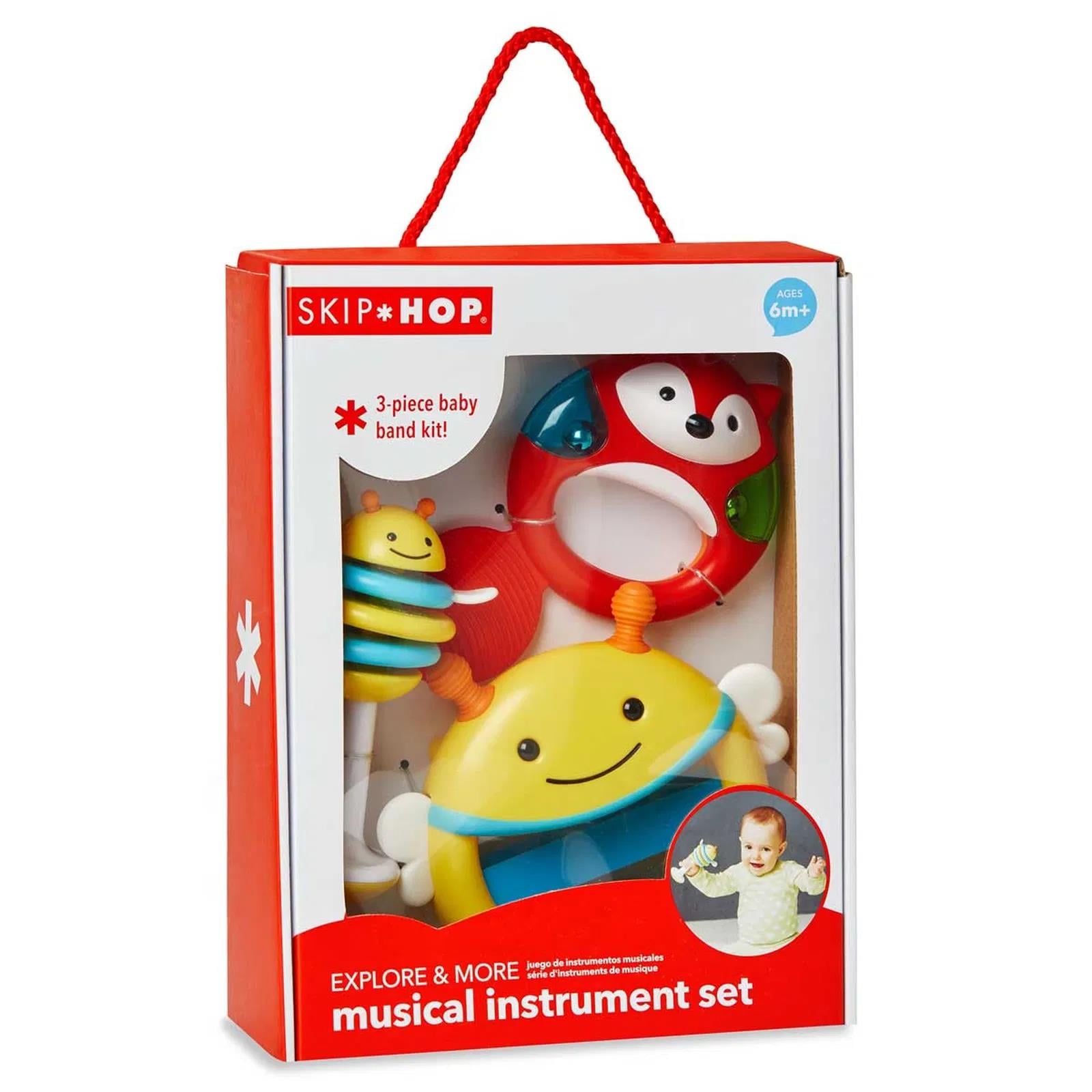 Skip Hop Explore & More Müzikal Enstrüman 3'lü 6 Ay+