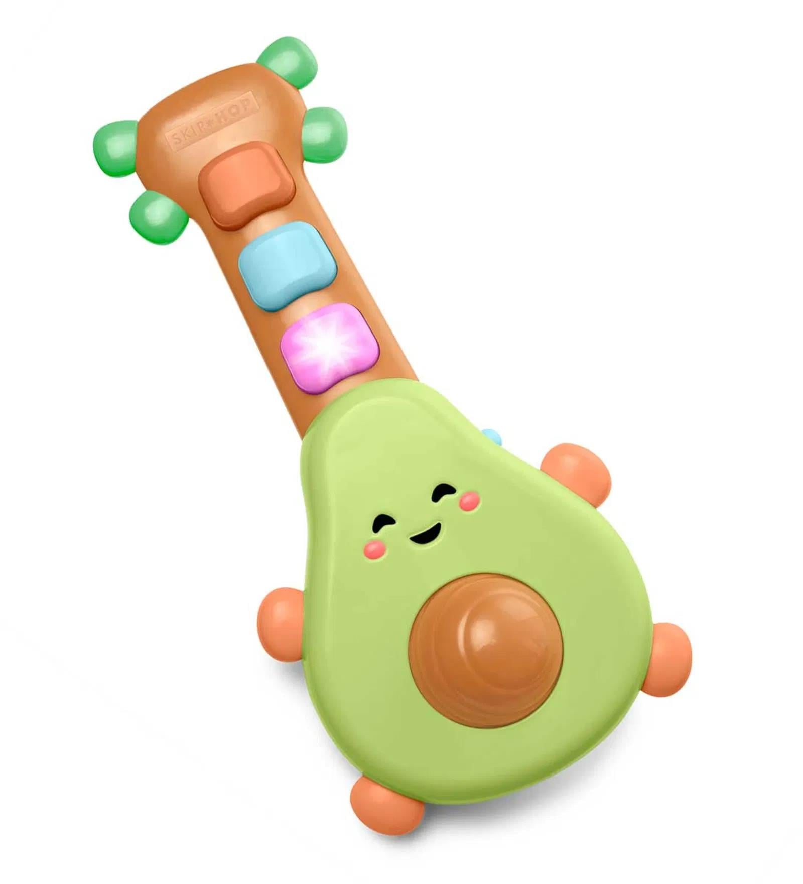 Skip Hop Farmstand Işıklı ve Sesli Oyuncak Avokado Gitar