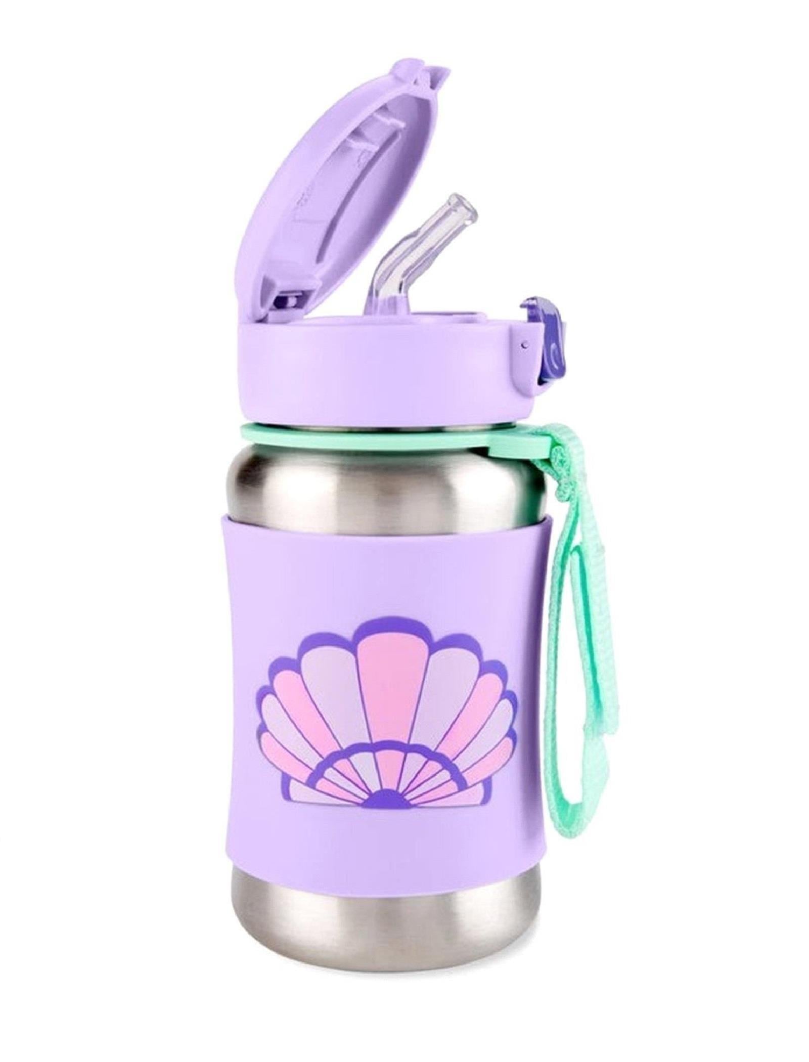 Skip Hop Spark Style Pipetli Paslanmaz Çelik Suluk Deniz Kabuğu