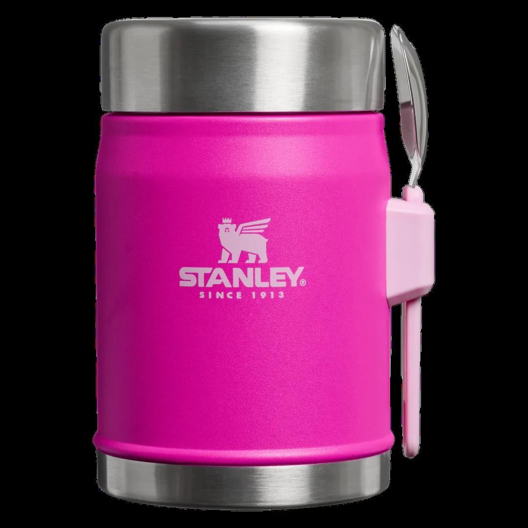 Stanley The Legendary Food Jar + Spork 0.4L / 14oz Violet Blossom