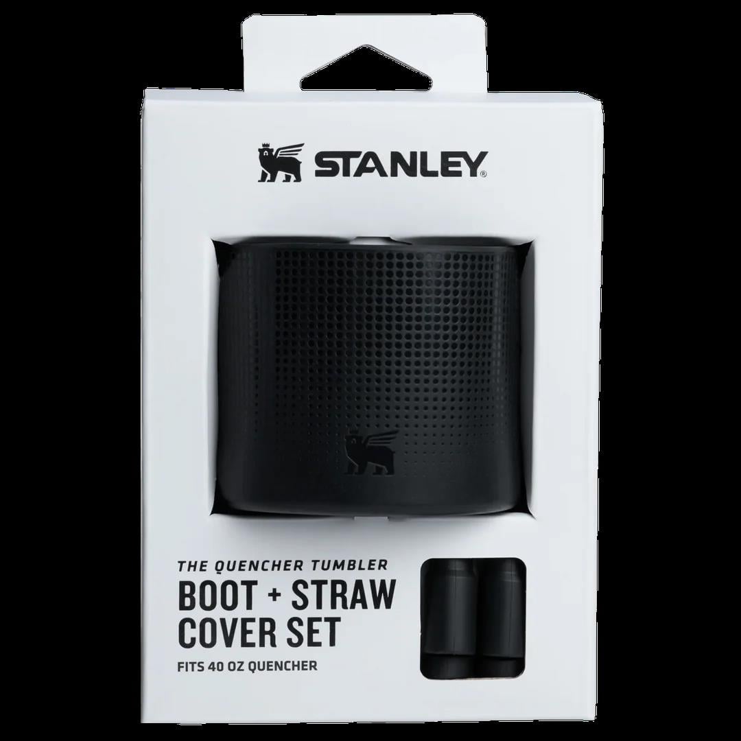 Stanley The Quencher Boot + Straw Topper 40oz Black
