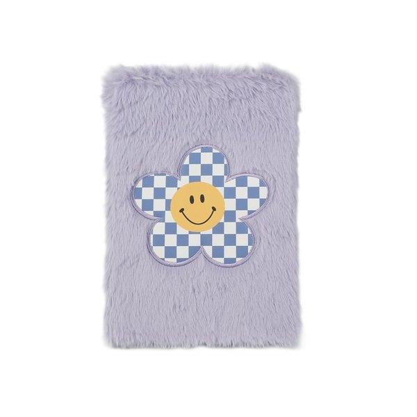 Syloon A5 Peluş Mor Yıldızlı Defter