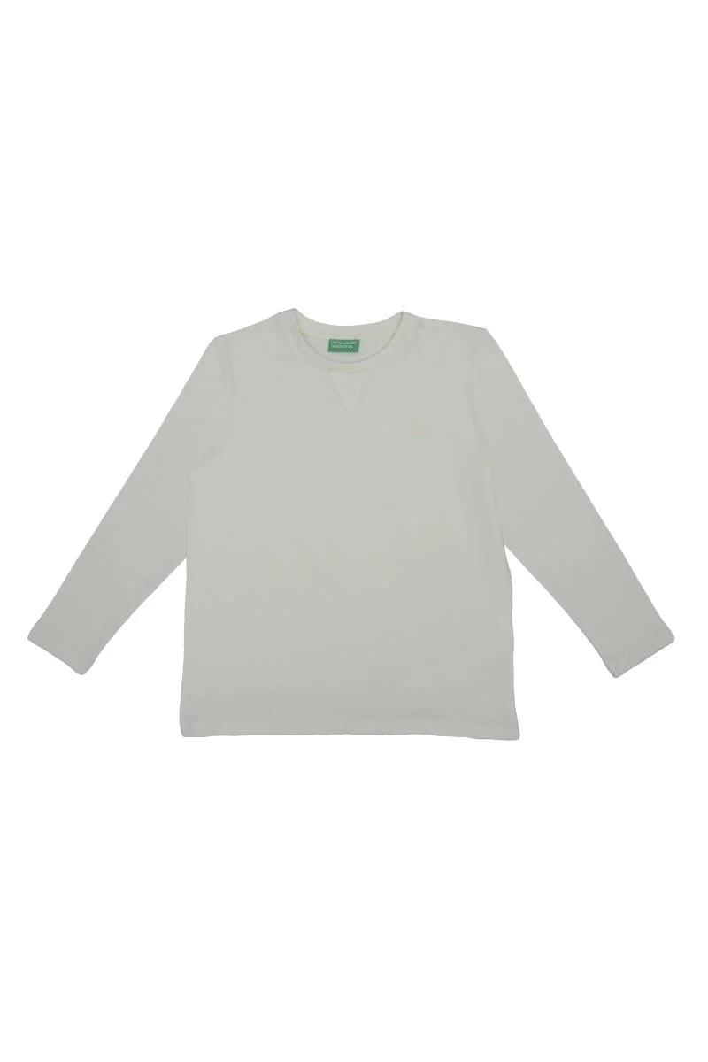 United Colors of Benetton BNT-B21643 Erkek Çocuk Uzun Kollu Tshirt