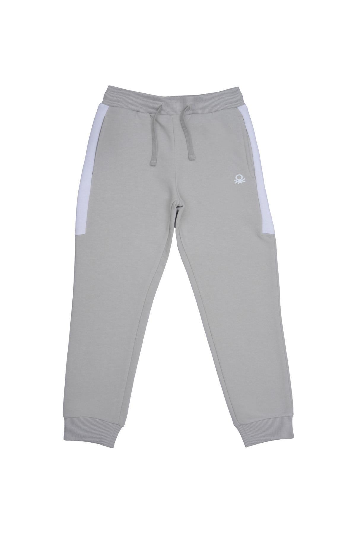 United Colors of Benetton Erkek Çocuk Şerit Detaylı Logolu Eşofman Altı BNT-B21605