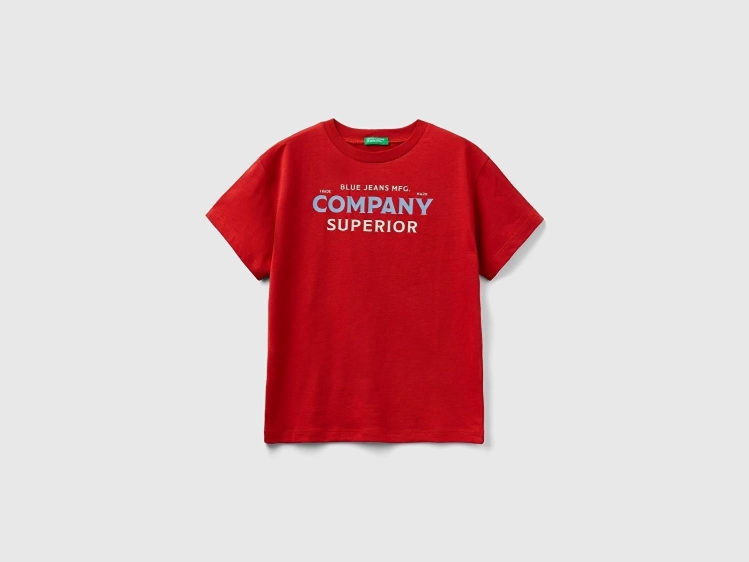 United Colors of Benetton Erkek Çocuk Kırmızı T-shirt