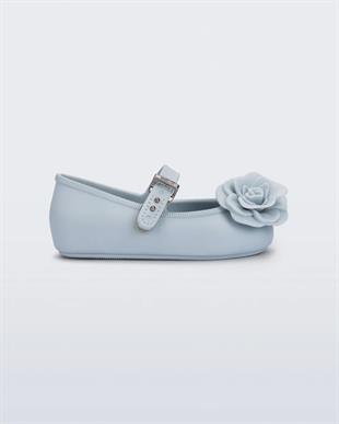 Mini Melissa Soft Ballerina Petals BB Kız Çocuk Babet Mavi 37823