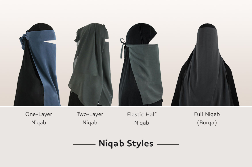 Niqab styles