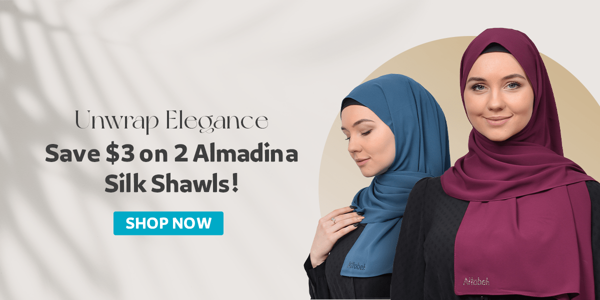 3 USD discount on Almadina Shawls