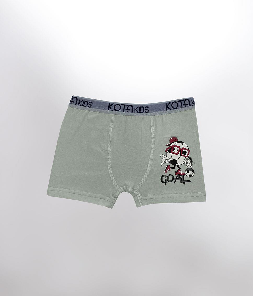 ERKEK ÇOCUK PARÇA BASKILI BOXER