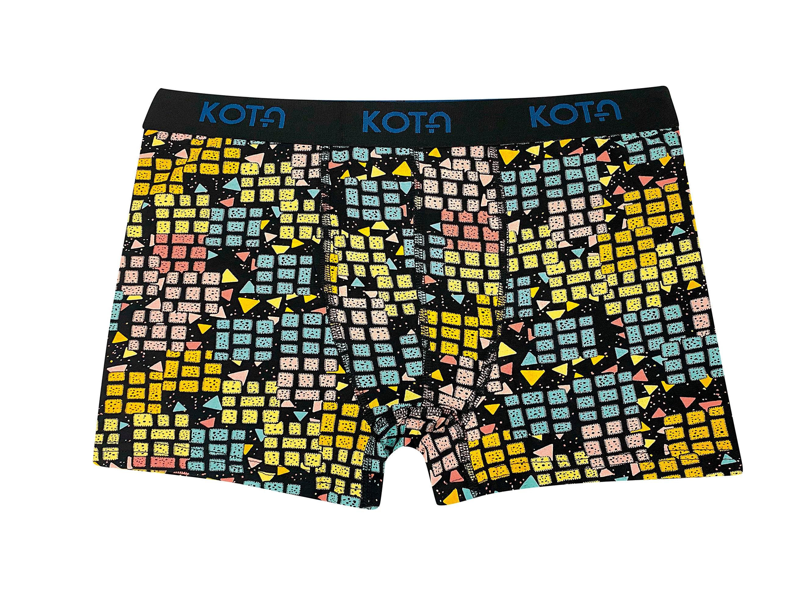 ERKEK BASKILI LİKRALI BOXER