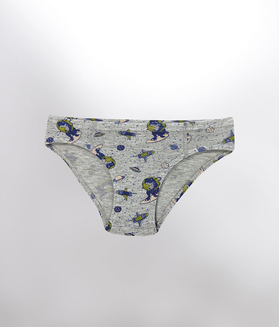 ERKEK ÇOCUK BASKILI LİKRALI SLİP