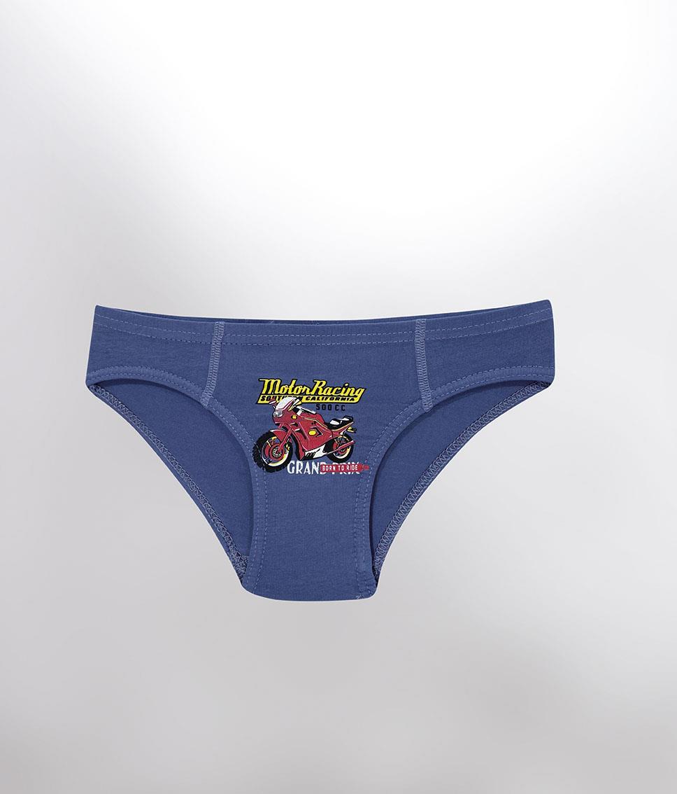 ERKEK ÇOCUK PARÇA BASKILI LİKRALI SLİP