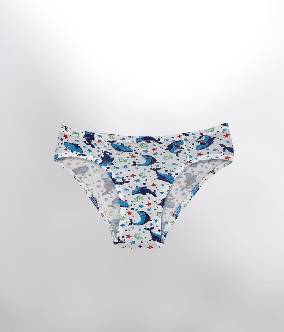 ERKEK ÇOCUK BASKILI LİKRALI SLİP