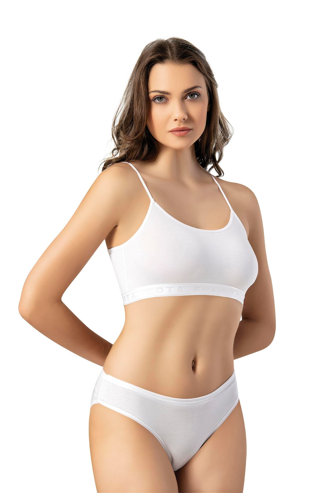 BAYAN İP ASKILI PEDLİ BÜSTİYER