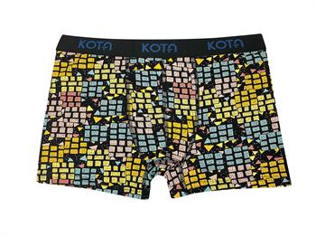 ERKEK BASKILI LİKRALI BOXER